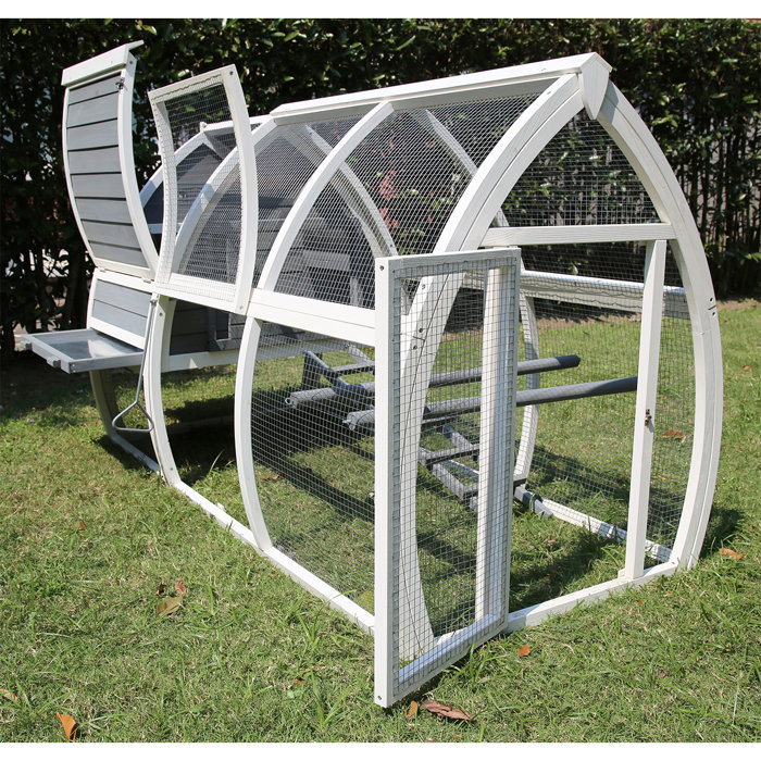 Pets Imperial® Chicken Coops Chicken Coop with Chicken Run For Up To 5